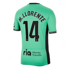 Maillot de foot Atletico Madrid Marcos Llorente #14 Troisième 2023-24 Manches Courte